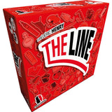 Jeu de société - ASMODEE - The Line Rouge - Jeu de devinettes moderne - Format portable - 174 cartes