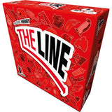 Jeu de société - ASMODEE - The Line Rouge - Jeu de devinettes moderne - Format portable - 174 cartes