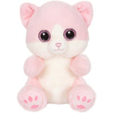 Peluche - Peluche Chat PINKY Cutydoos rose poudré  23 cm