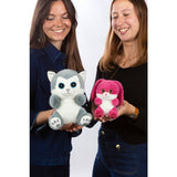 Peluche - Peluche Chien Husky SKANDY Cutydoos gris bleuté  23 cm