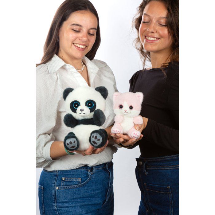 Peluche - Peluche Panda PING Cutydoos gris ardoise  23 cm