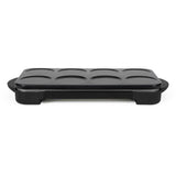 Appareil 2-en-1 crepiere et plancha grill - LIVOO - DOC349N - 1500 W - 8 mini crepes Ř 11,5 cm - Sans PFAS - Noir