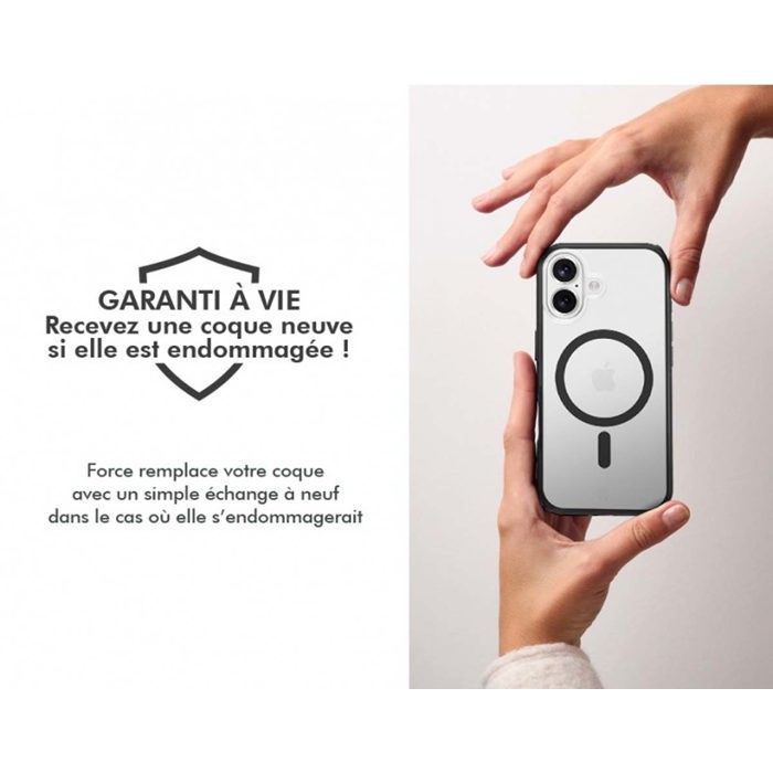 Coque FC Air Xtrem Frost MagSafe - IPhone Air - Recyclé - Noir