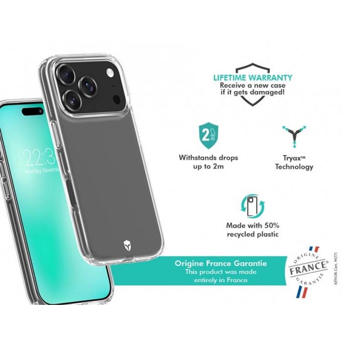 Coque FC Feel - IPhone17 Pro - Transparent