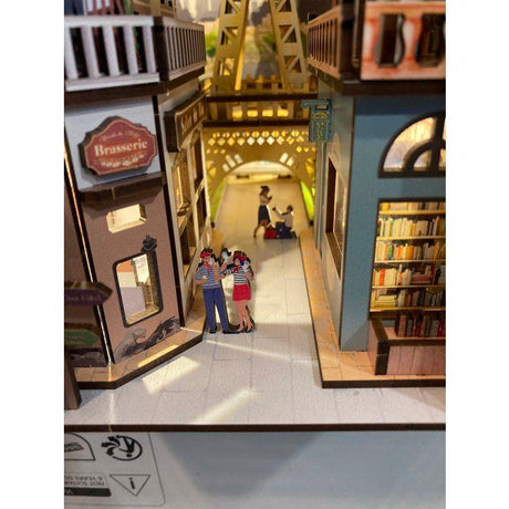 Book Nook - Kit DIY a construire Maquette 3D Serre Livre - REVELL - Tiny Adventures - Paris - LED