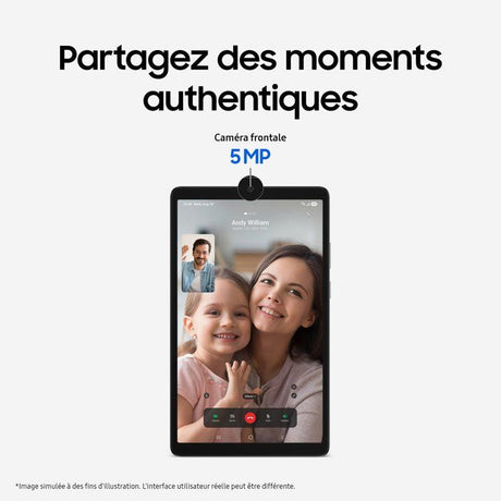 Tablette tactile Samsung Galaxy Tab A11 écran 8,7 64 Go Gris