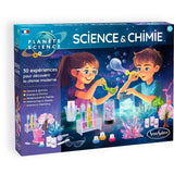 Kit Scientifique - SENTOSPHERE - Science et Chimie - 30 expériences - 12 matieres premieres - Des 8 ans