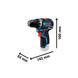 Perceuse-visseuse BOSCH PROFESSIONAL - GSR 12V-32 +  2 batteries GBA2.0 Ah - chargeur GAL 12V-20 + sac