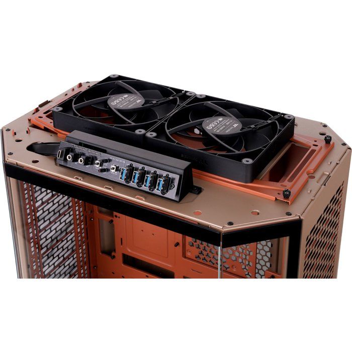 Boîtier PC sans alimentation - THERMALTAKE - The TOWER 600 - Moyen tour - Format ATX - 2x140mm inclus - Gravel sand