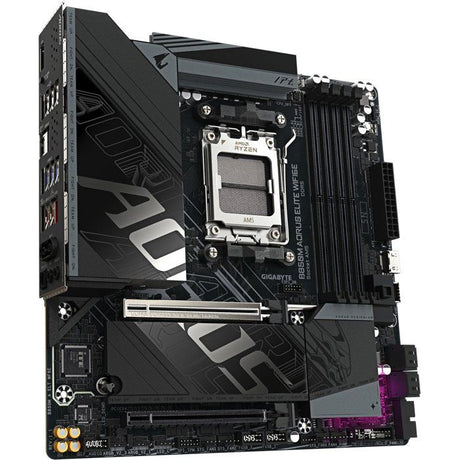 Carte mčre - GIGABYTE - B850M AORUS ELITE WF6E - Format Micro-ATX - Chipset AMD B850 - DDR5 & PCIe 5.0 - WiFi 6E