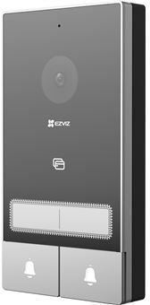Visiophone - EZVIZ - EP7 - 2 FAMILY KIT - Platine de rue double bouton - 2 écrans intérieurs