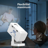 Vidéoprojecteur - PHILIPS - NeoPix 140 - HD 720p - LED - Wi-Fi - Blanc