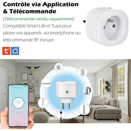 Prise connectée - KYF - Wifi - Intérieure