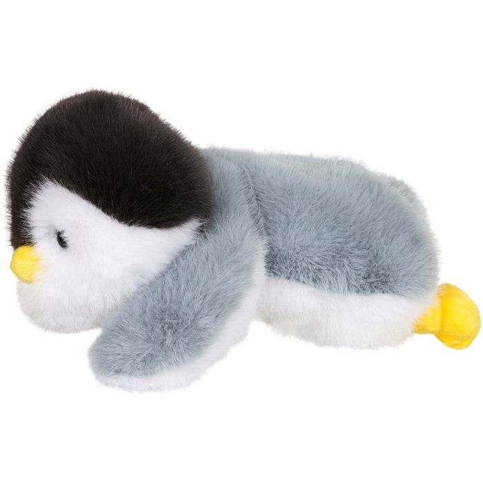 Peluche Floppy Choopy Pingouin - GIPSY TOYS - 22 cm - Noir / Blanc / Gris