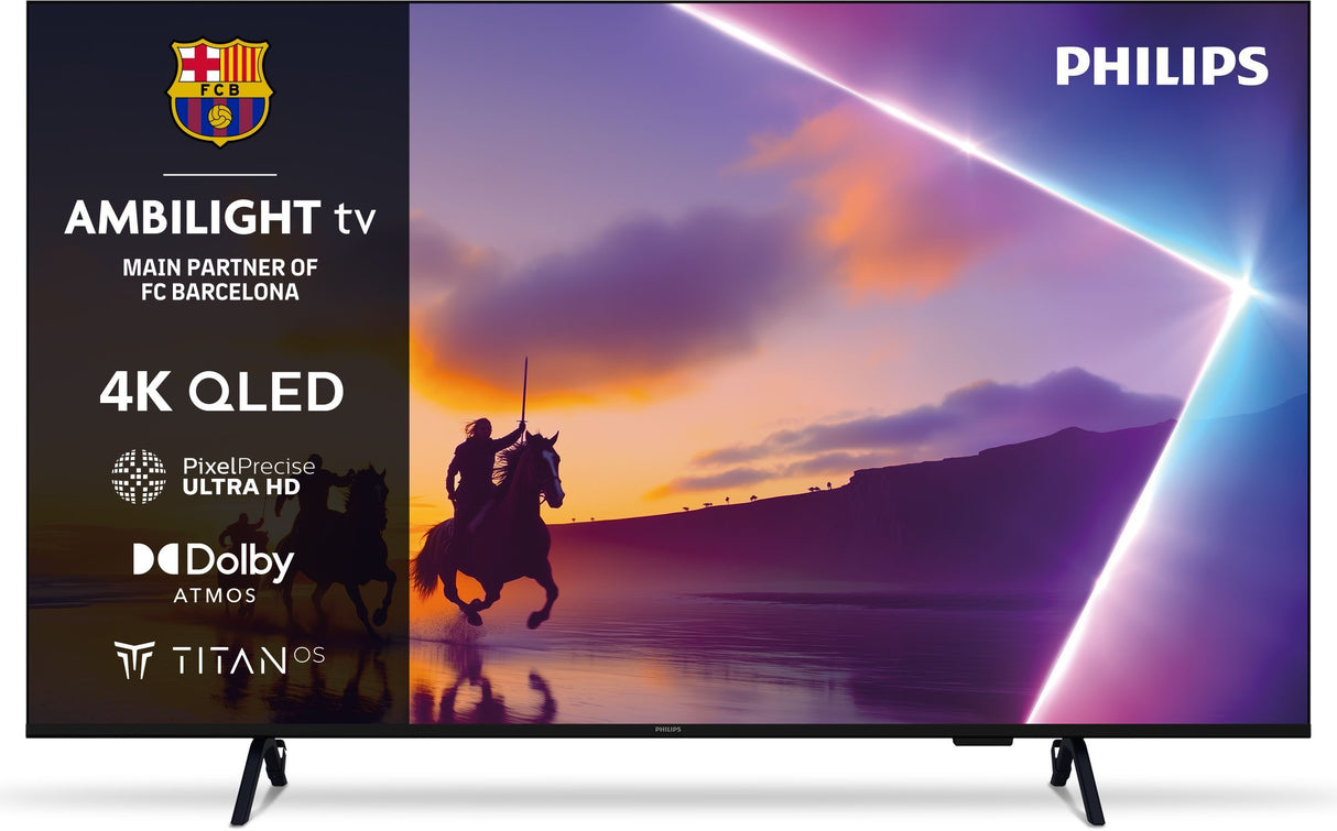 Philips 50PUS8400 Ambilight - TV QLED 50 (126 cm) - 4K UHD 3840x2160 - HDR10+ - Smart TV - 3xHDMI