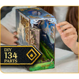 Book Nook - Kit DIY a construire Maquette 3D Serre Livre - REVELL - Tiny Adventures - Le Seigneur des Anneaux - Minas Tirith - LED