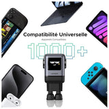 Chargeur secteur robot 4 ports - UGREEN - 100W - PD - Noir