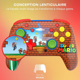 Manette de jeu - Nintendo Switch - Rematch Mario Bricks - Sans fil - Rouge - Turtle Beach