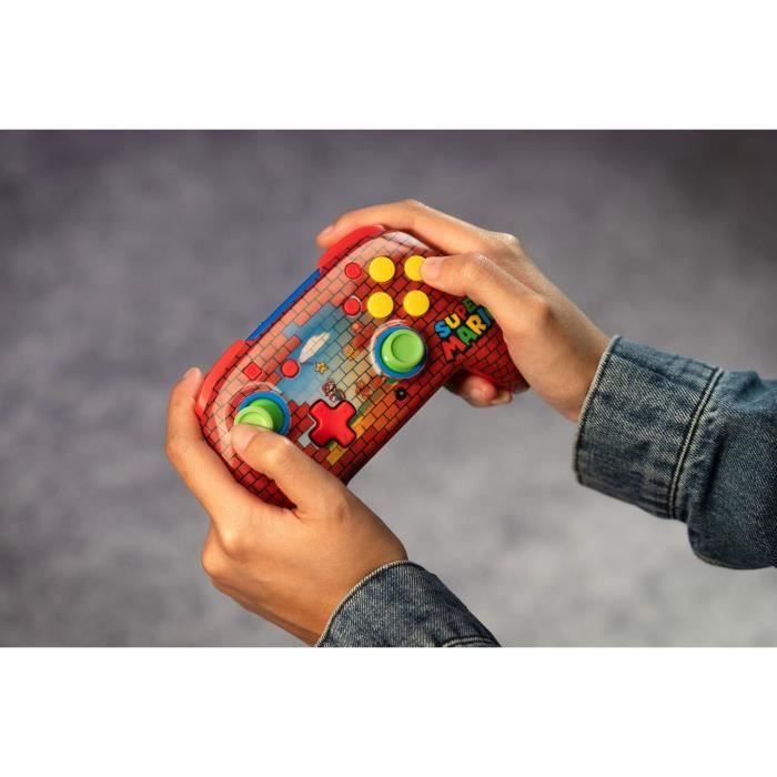 Manette de jeu - Nintendo Switch - Rematch Mario Bricks - Sans fil - Rouge - Turtle Beach