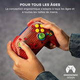 Manette de jeu - Nintendo Switch - Rematch Mario Bricks - Sans fil - Rouge - Turtle Beach
