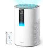 Ionisateur - DREO - Macro AP605S - Renouvellement de l'air jusqu'a  73 m˛/h - Ultra-silencieux - Minuterie - Verouillage enfant