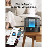 Humidificateur - DREO - 420S - Réservoir 4 L - Autonomie 30h - Brume de 10 cm - Silencieux 28dB