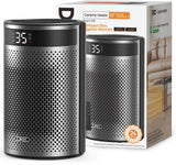 Chauffage d'appoint - Hyper-céramique - 1500 W - Dreo - Atom 416 - Colonne - Noir