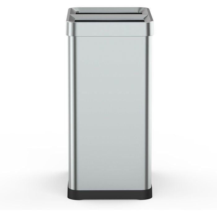 Poubelle de tri 2 x 30L TALLIN  Open Top sans couvercle  Acier inoxydable  KITCHEN MOVE