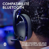 Casque gamer - Sans fil - Logitech G - G321 Lightspeed - Noir