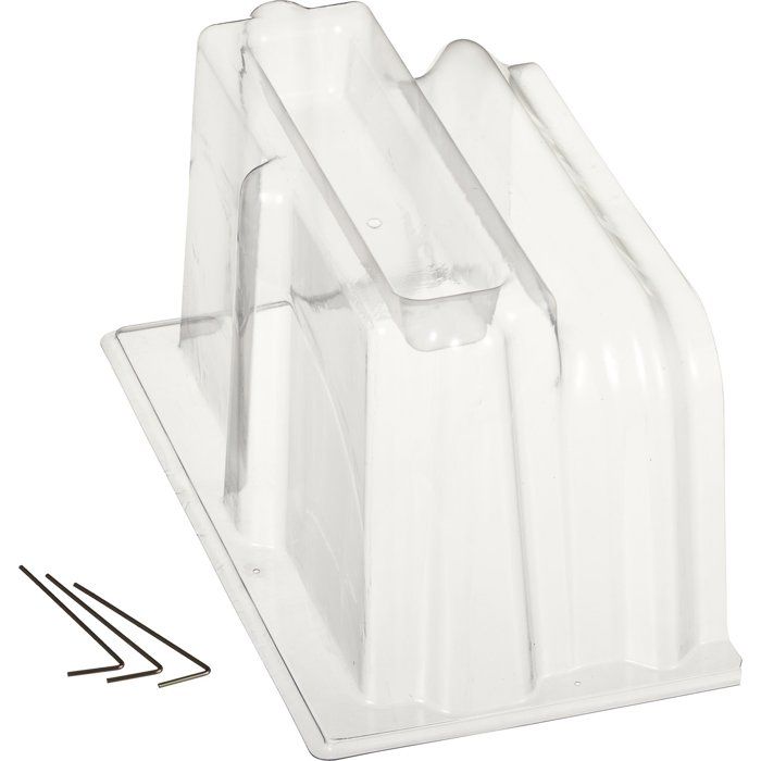 Embout fermeture pour tunnel de forçage modulaire - NATURE - 22 x 21,5 x 40 cm