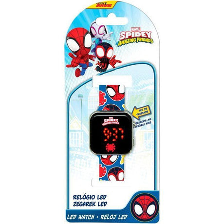 Montre LED - KIDS LICENSING - Spidey - Des 4 ans