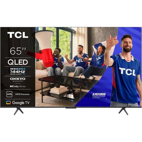 TCL 65P8K - TV QLED 65 (165 cm) - 4K UHD 3840x2160 - 144 Hz - Dolby Vision - Google TV  - 4xHDMI 2.1 - WiFi