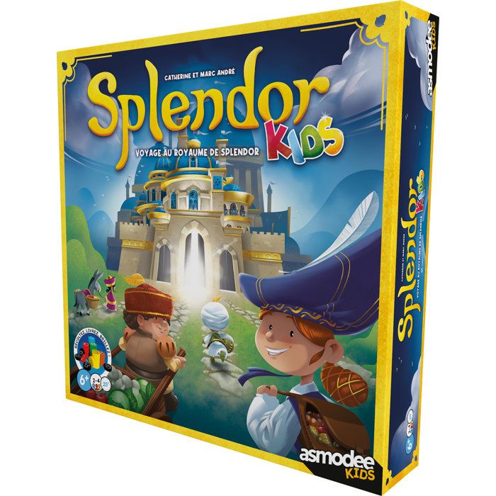 Jeu de société - ASMODEE - Splendor Kids - Multicolore - 1 joueur ou plus - 4 a 8 ans
