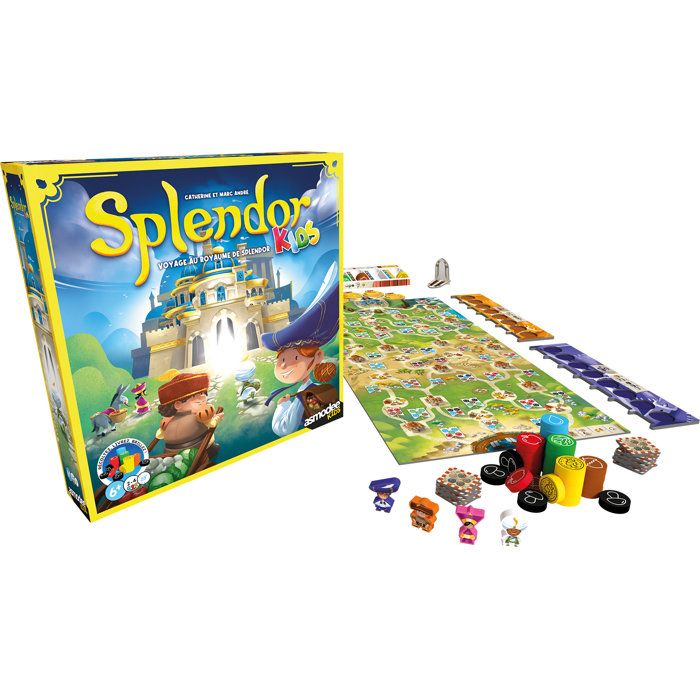 Jeu de société - ASMODEE - Splendor Kids - Multicolore - 1 joueur ou plus - 4 a 8 ans