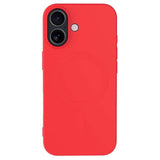 Coque MagSafe - IPhone17 - Silicone - Rouge