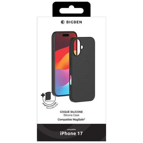 Coque MagSafe - IPhone17 - Silicone - Noir