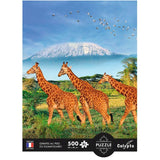 Puzzle - SENTOSPHERE - Calypto - 500 pieces XL - Girafes - Des 8 ans