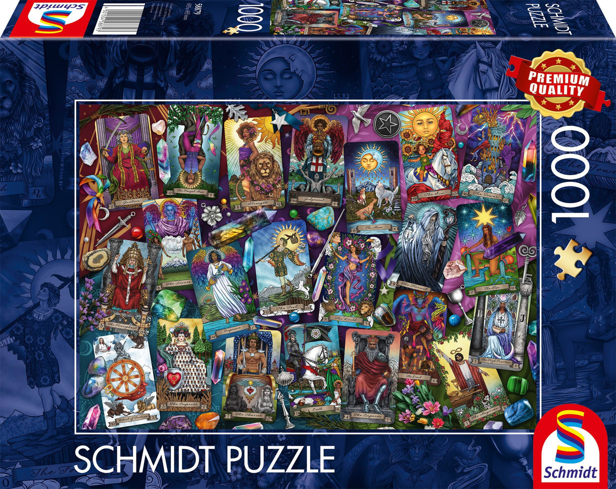 Puzzle - SCHMIDT SPIELE - Cartes de tarot - 1000 pieces - Des 12 ans
