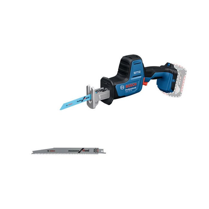 Scie sabre sans fil BOSCH PROFESSIONAL - GSA 18V-24 - 18V - 230 mm - Avec 2 lames S922EF, S2345X