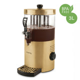 Distributeur a chocolat chaud - H.KoeNIG - SHK804 - 1200 W - 3L - Doré
