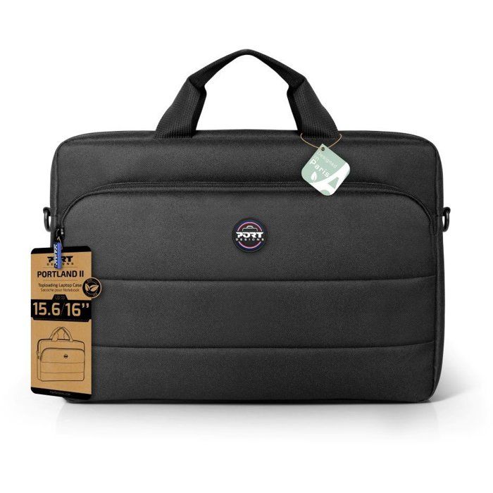 Sacoche - PORT Designs - PORTLAND II ECO - 17.3 pouces - Noir