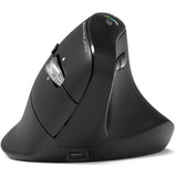 Souris sans fil - PORT Designs - 910204 ERGO AUDITOR - Bluetooth & 2.4 GHz - Rechargeable - Noir