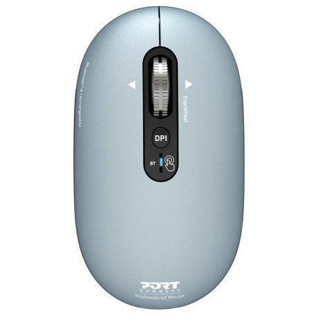 Souris sans fil - PORT Designs - 910500 PURE - Bluetooth - Rechargeable - Bleu sombre