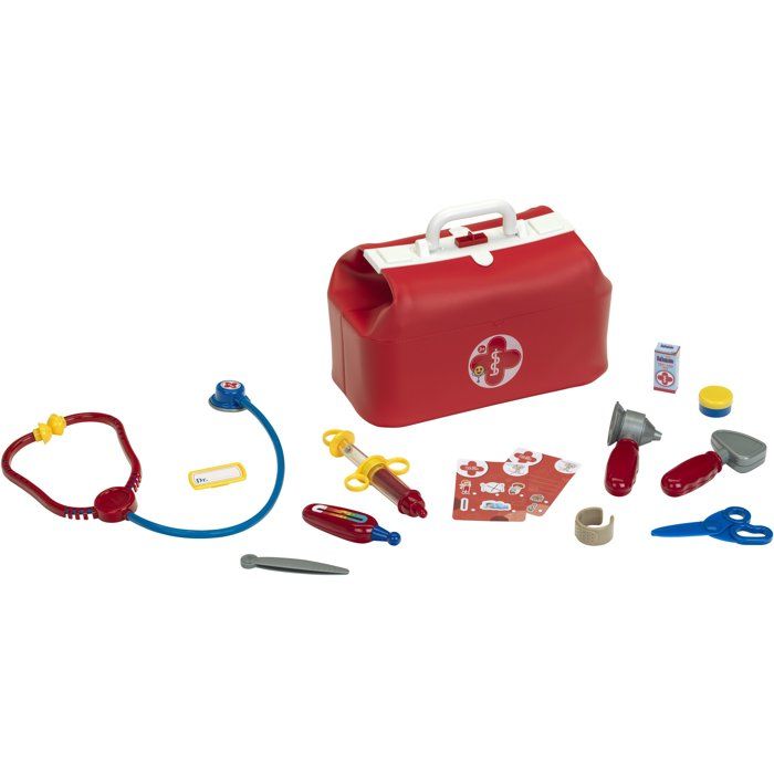 Trousse docteur garnie - KLEIN - 4647 - Nombreux accessoires - Plastique souple - Jouet d'imitation - Dès 3 ans