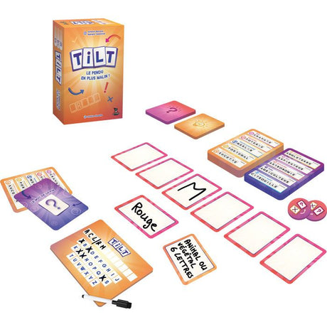 ACTARUS - Tilt- Jeu de société coopératif - Ambiance - Mots a deviner - Des 10 ans - 2 a 8 joueurs - 25 min