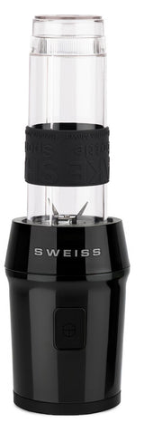 Mini-blender - SWEISS - MOOV9 - 300 W - 570 ml - 2 gourdes - Noir