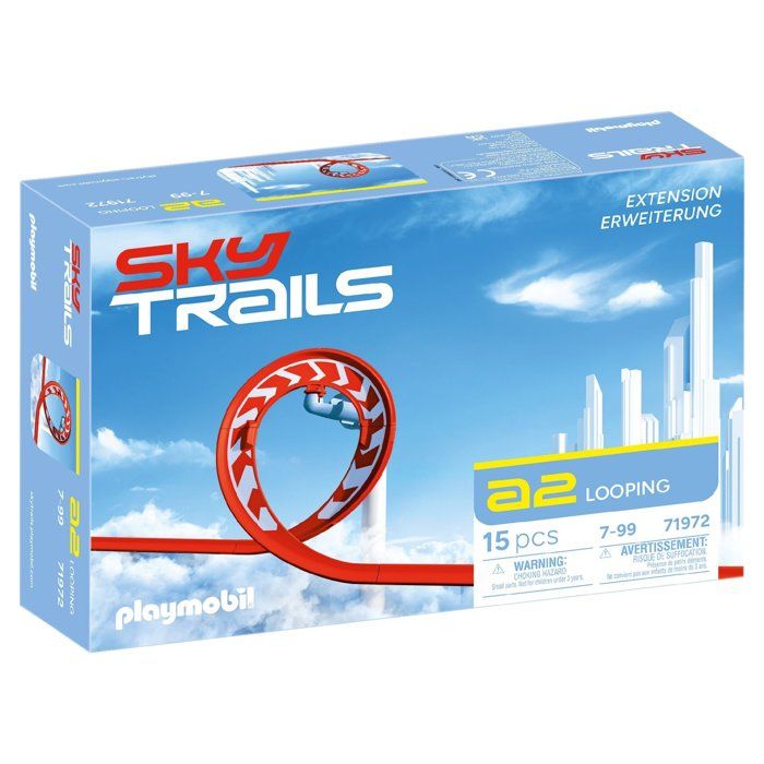 Sky Trails: Looping, Set d'action, Circuit aérien, 15 pieces, des 7 ans
