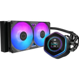 COOLER MASTER - MasterLiquid 240 Atmos II LCD ARGB - Watercooling AIO - Ventilateurs 120mm