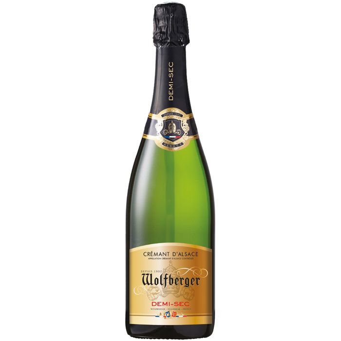 Wolfberger Crémant d'Alsace Demi-Sec - 75cl