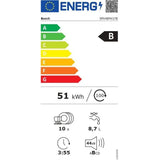 Lave-vaisselle tout encastrable BOSCH SPV4EMX17E SER4 - 10 couverts - L45cm - 44 dB - 6 programmes - Tiroir a couverts - Classe B